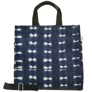 Quilted Koala Shibori Luxe North-South Bag
